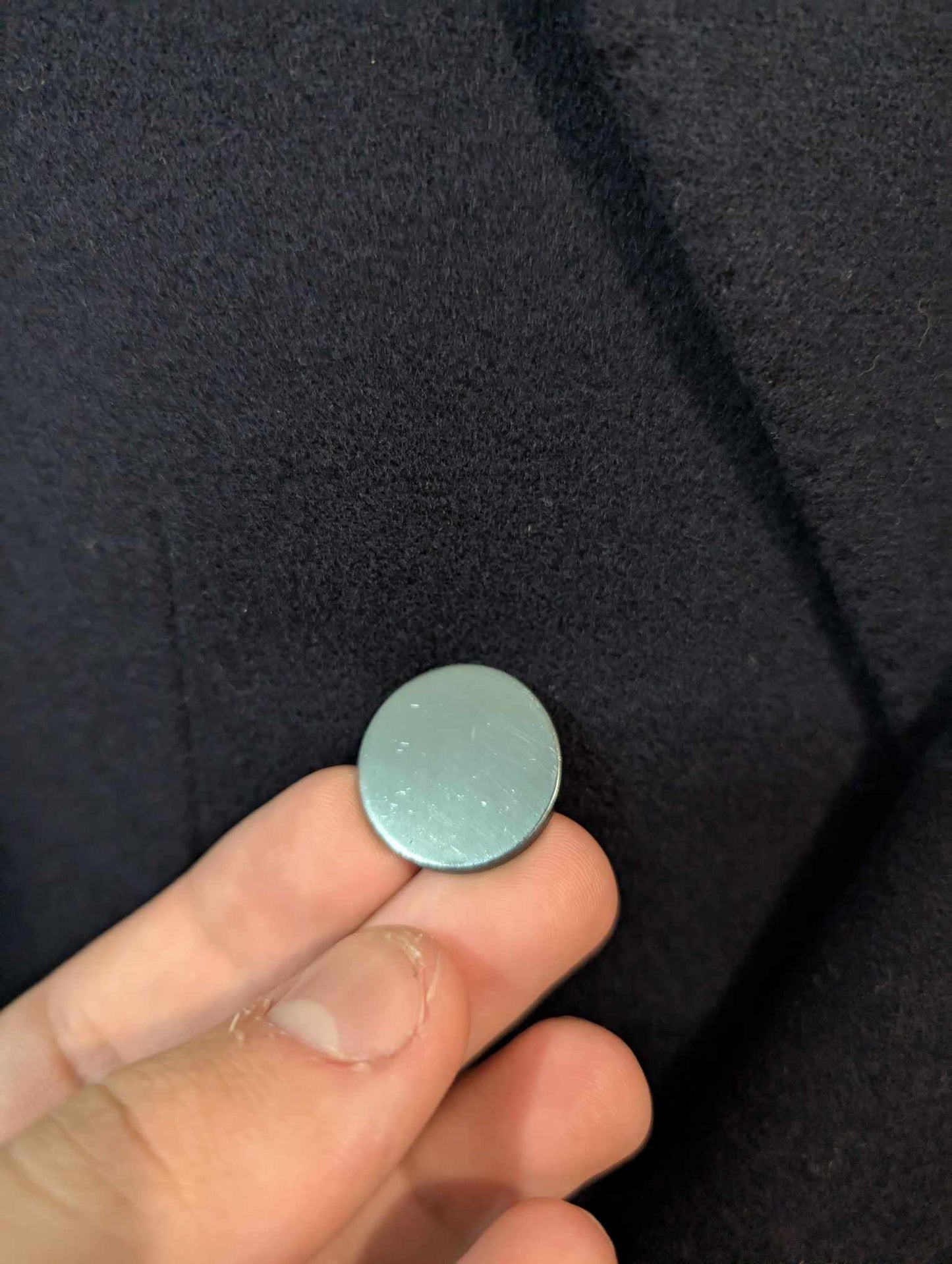 Magnifique veste croisée en flanelle lourde