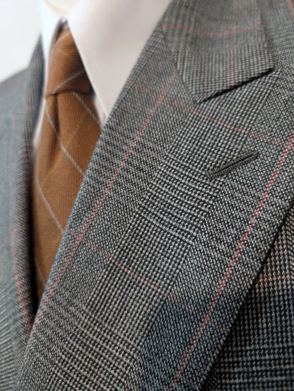 Magnifique costume croisé en flanelle