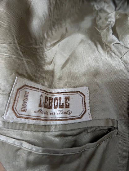 Heller Kamelwollmantel