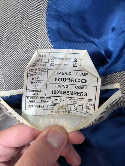 Gentille veste grise en coton