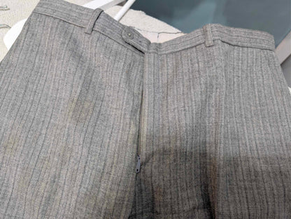 Magnifique costumes pinstripe en flanelle lourdes