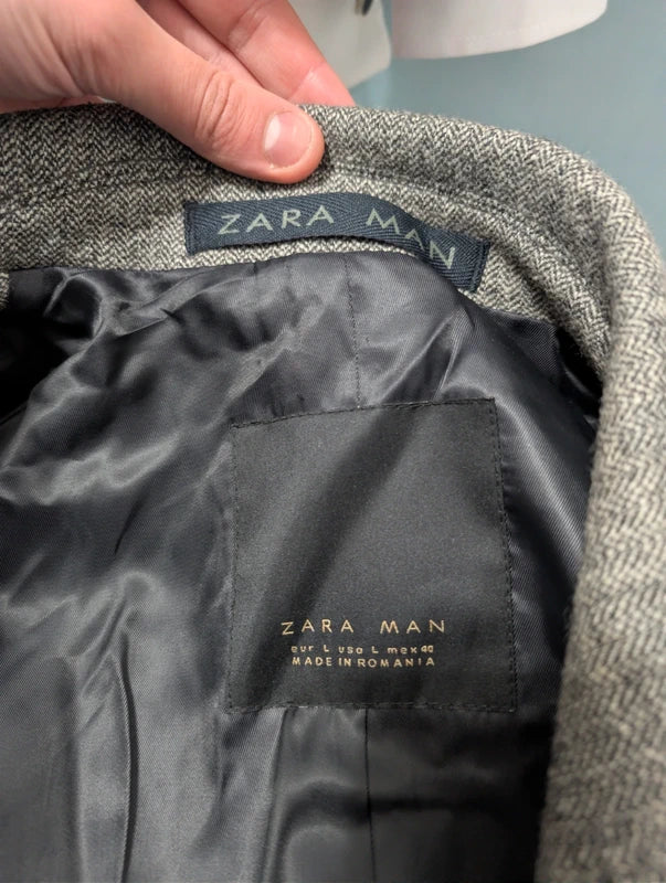 Niedlicher Tweed-Polomantel