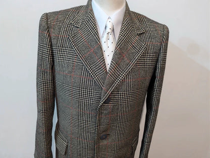 Fabuleux manteau polo coat en tweed