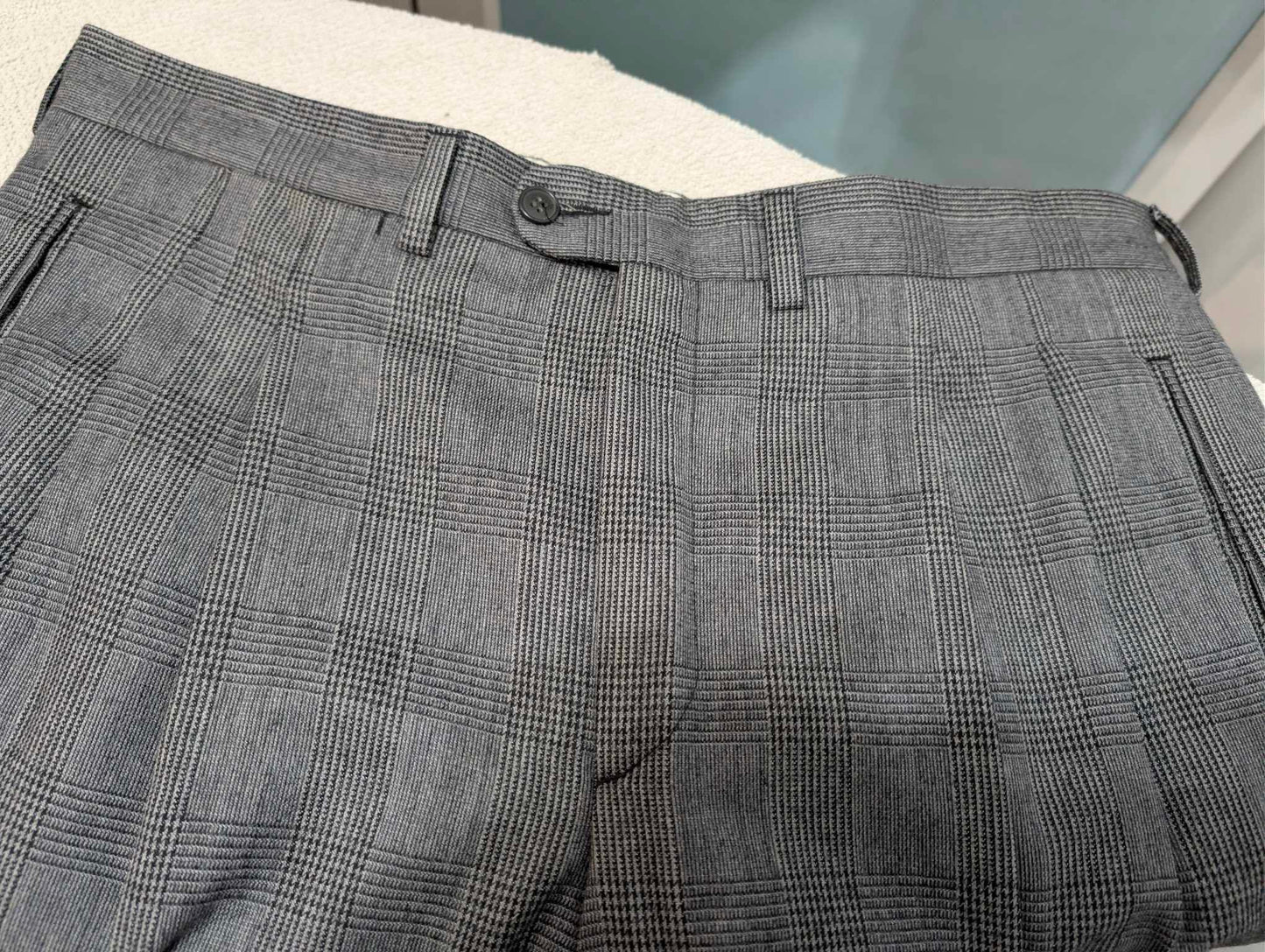 Magnifique costumes gris en flanelle lourdes