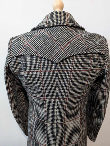 Magnifique manteau en tweed