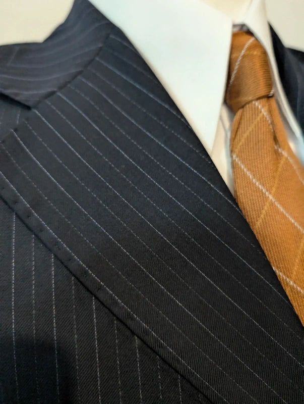 Magnifique costomume pinstripe en laine