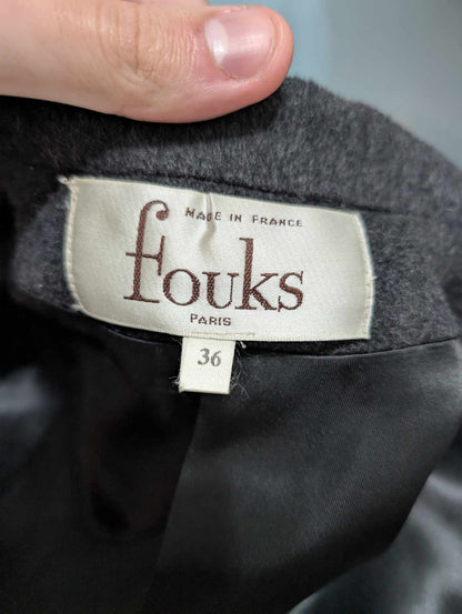 Incroyable manteau croisé femme
