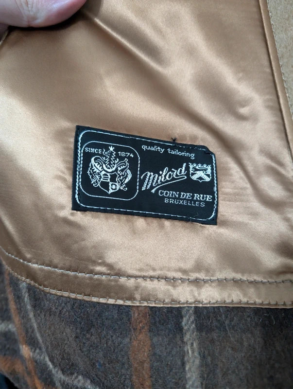 Fabuleux manteau camel en laine