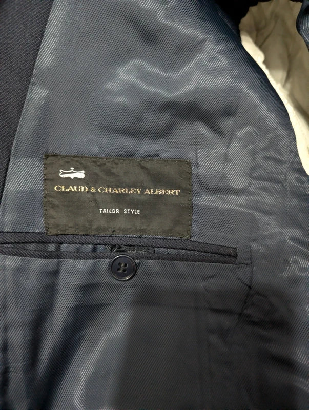 Robuste marineblaue Wolljacke