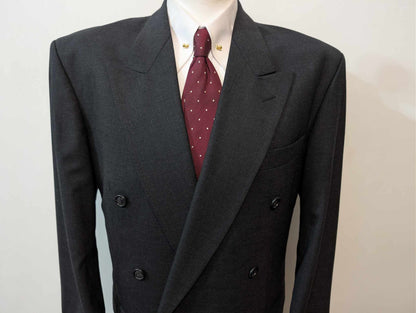 Magnifique costume croisé en laine froide