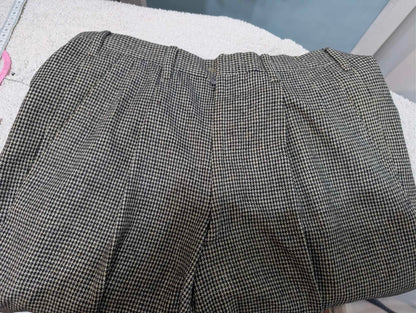 Süßer Hahnentritt-Overall aus schwerer Flanell
