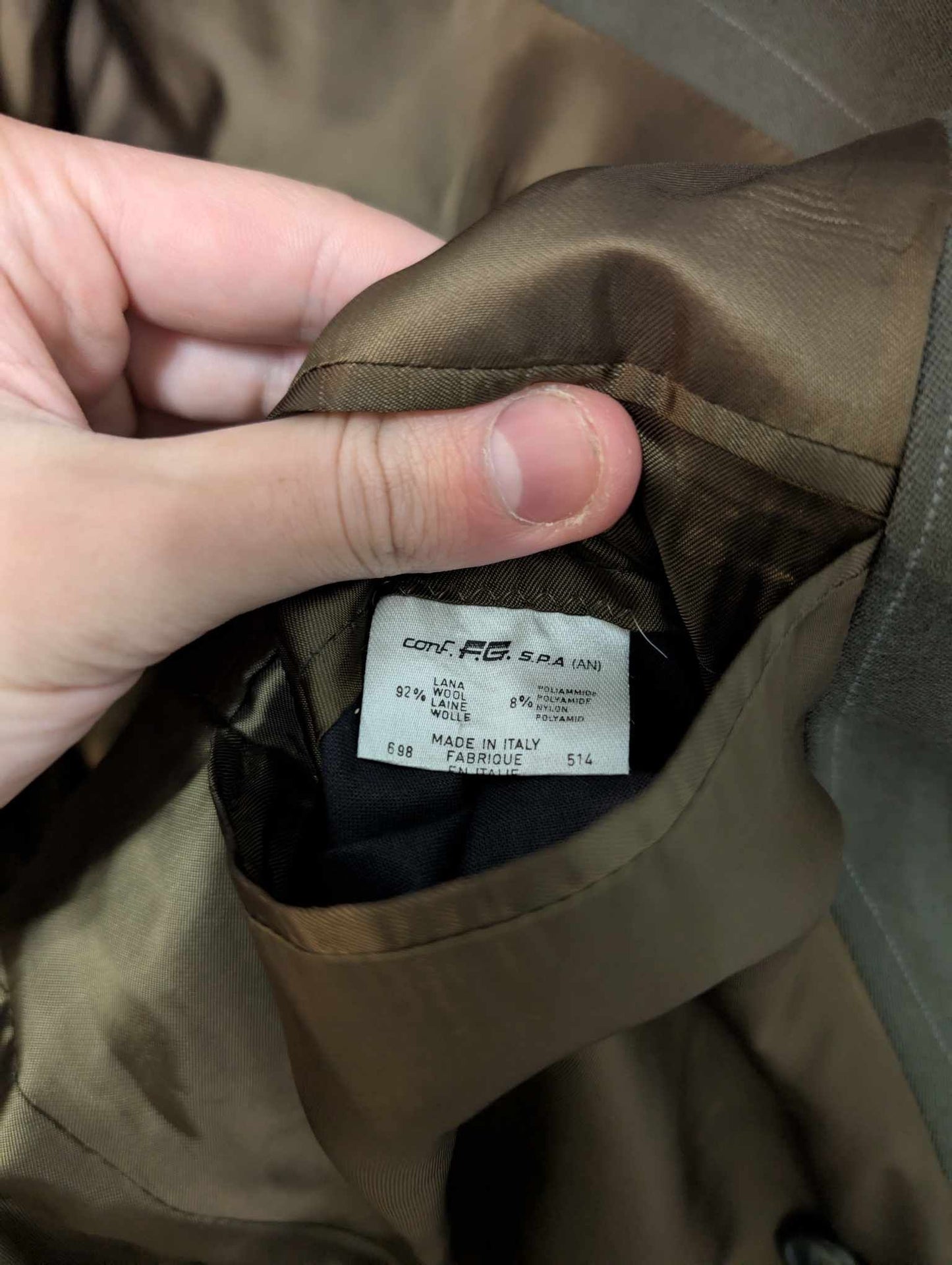 Fabuleux costume croisé chalkstripe en flanelle