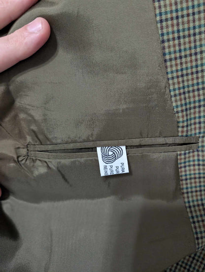 Gentille veste verte en laine