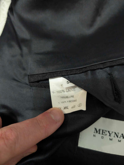 Élégant costumes croisé gris en laine froide