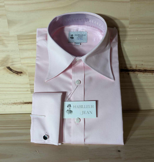 Chemise Rose français double retors