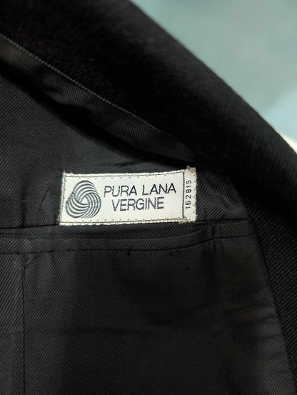 Majestueuse veste croisé en laine