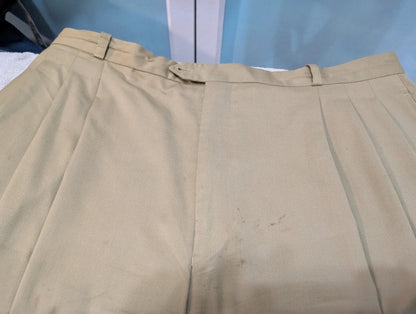 Étonnant Costume croisé vert en laine