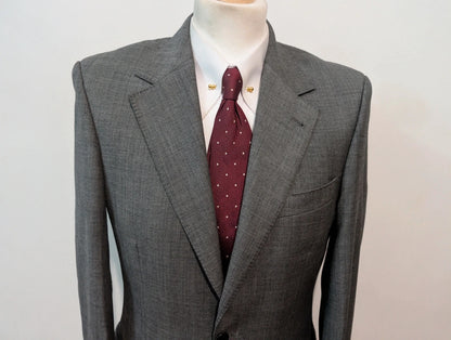Classique costume gris en laine