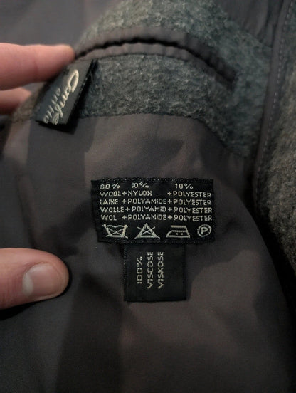 Élégant loden gris en laine