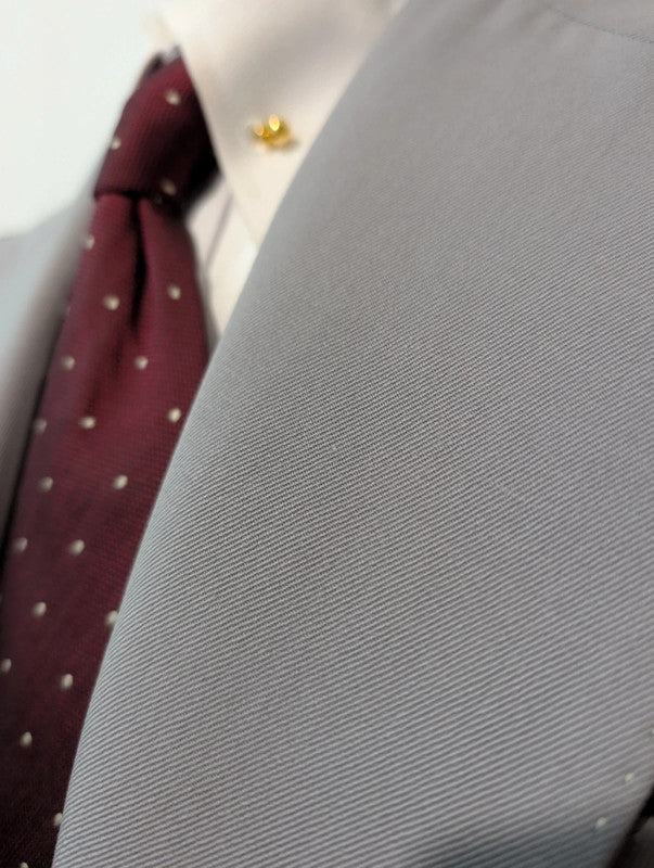Classique veste grise en laine