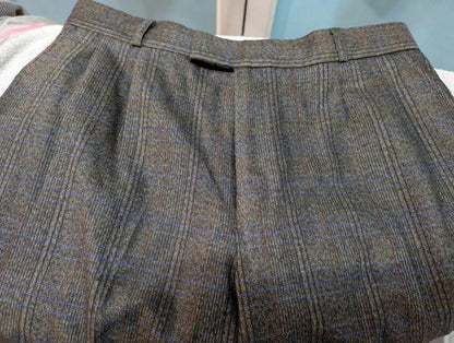 Original costume gris en flanelle