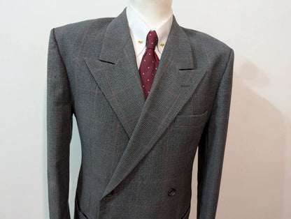 Légendaire costume croisé en prince de galle