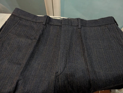 Génial costume pinstripe en flanelle