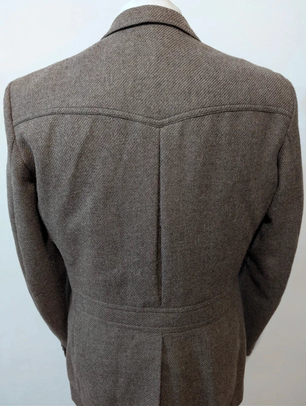 Exceptionnel veste marron en tweed