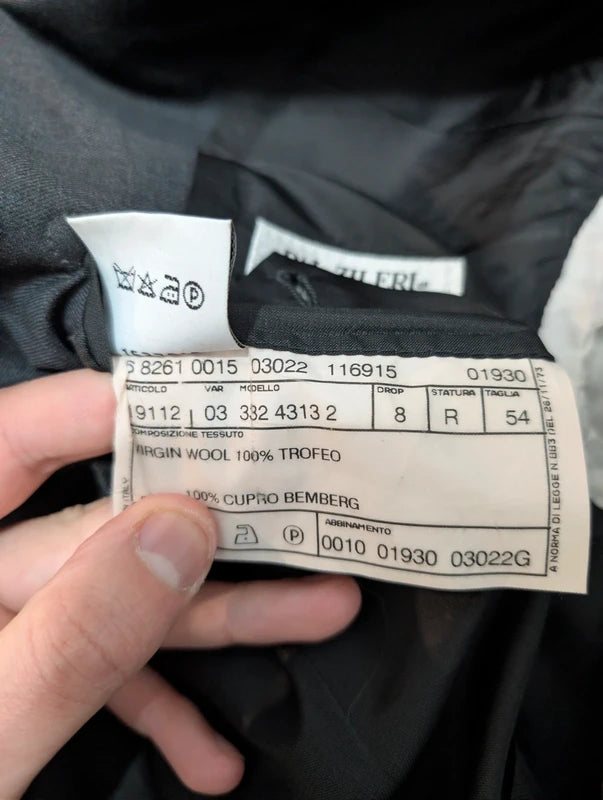 Exceptional gray wool suit