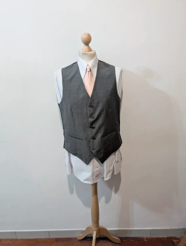 Classic grey 3-piece wool suit