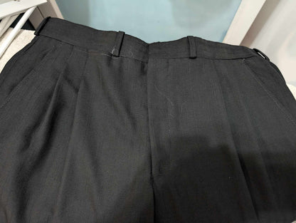 Sublime costume croisé noir a rayures