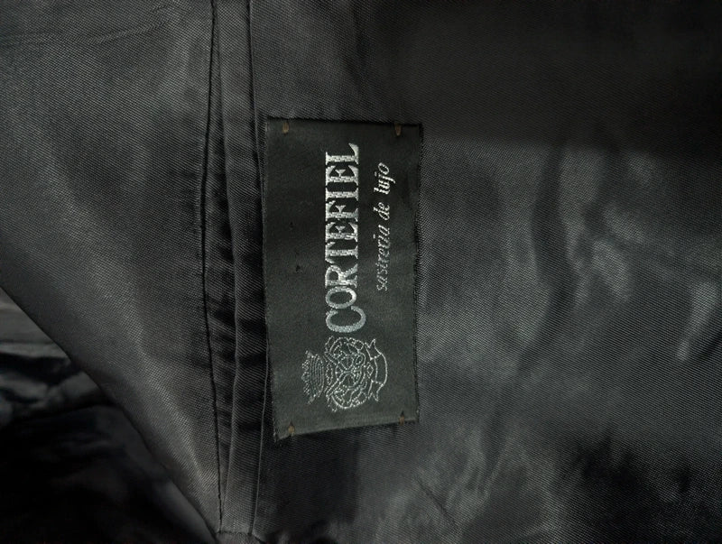 Fabuleux costume croisé gris en laine