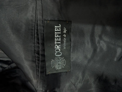 Fabuleux costume croisé gris en laine