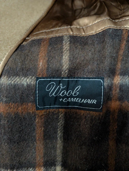 Fabuleux manteau camel en laine