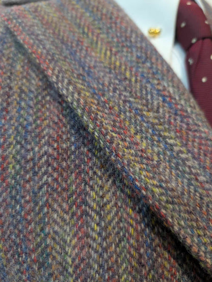 Magnifique tailleur violet lilas en tweed