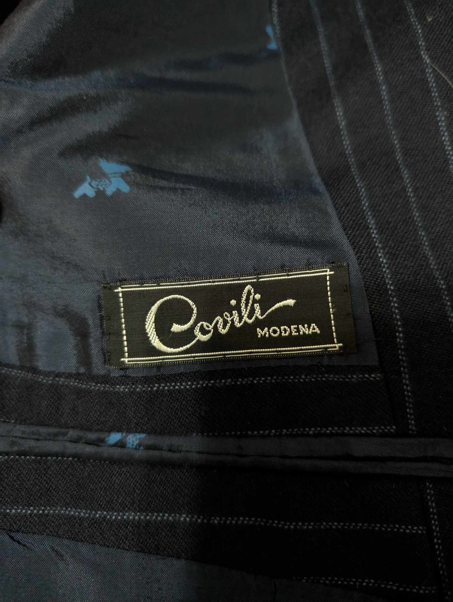 Fantastique costume pinstripe en flanelle lourde