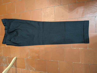 Classique costume croisé pinstripe en laine