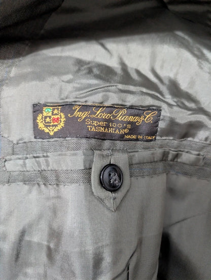 Légendaire costume croisé gris en laine