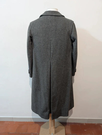 Hübscher grauer Lodenmantel für Damen