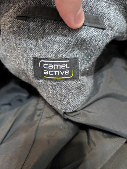 Rarissime costume gris en tweed