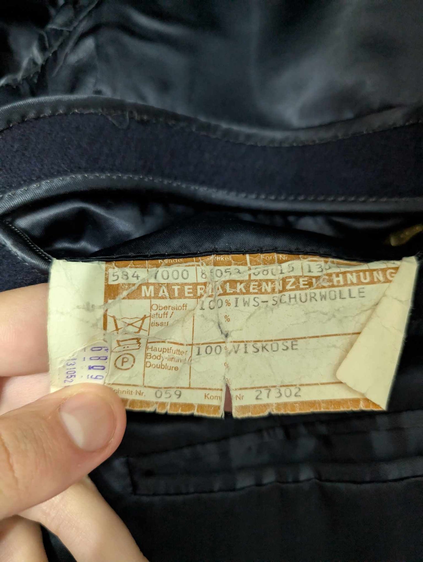 Légendaire manteau Chesterfield en laine