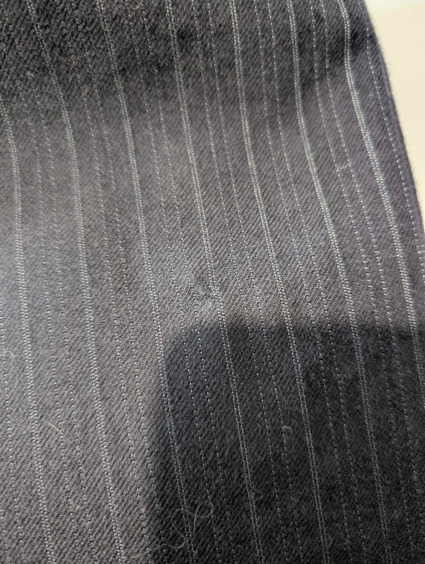 excellent costume pinstripe en flannel de laine