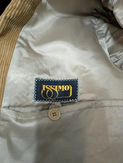 Génial costume 3 pièces marron en velours