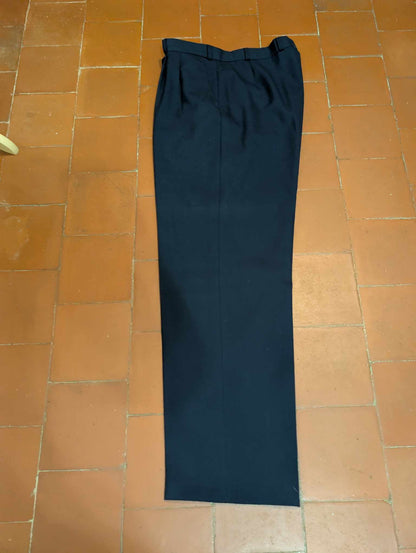 Chouet costume croisé bleu marine en laine