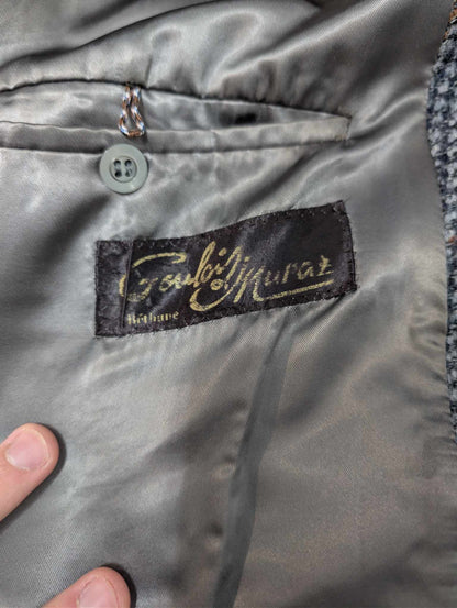 wunderschöner karierter Tweedmantel