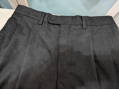 Majestueux costume 3 pièces gris en laine