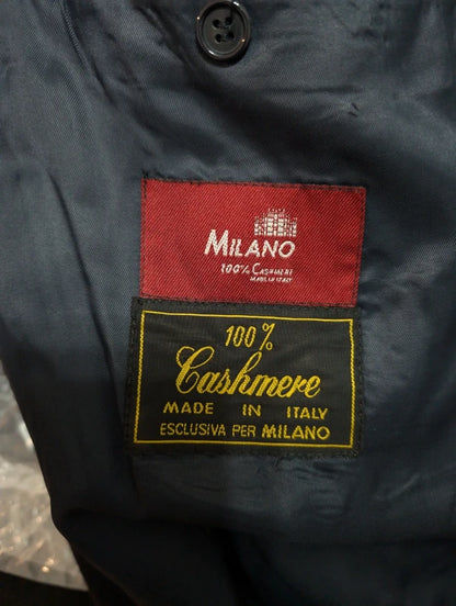 Rarissime manteau croisé en cachemire