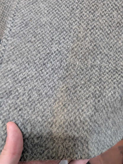 Robuste trench coat en tweed