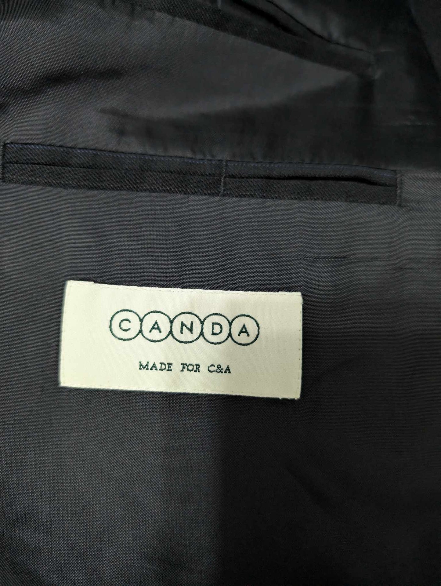 Fabuleux costume croisé pinstripe en laine