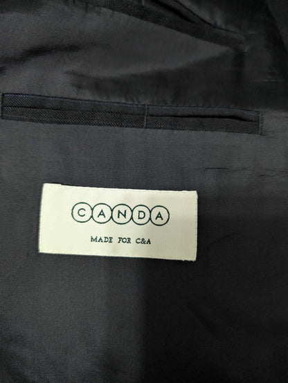 Fabuleux costume croisé pinstripe en laine